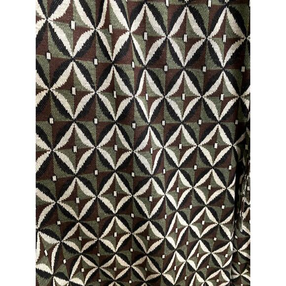 Nina Parker Olive Geo-Print Wide Leg Pants - Sz. 2X (EUC) - Picture 4 of 8